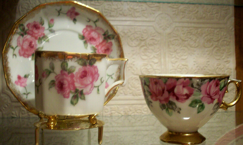 Two Teacups with Roses