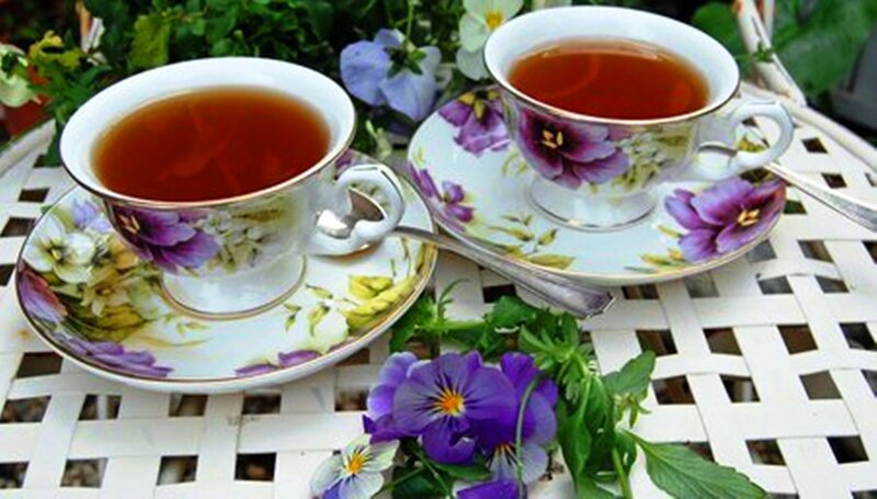 Two Teacups with Tea