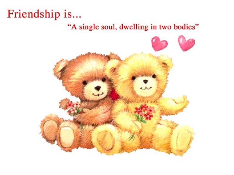 Two Teddy Bears — Brown, Affectionate