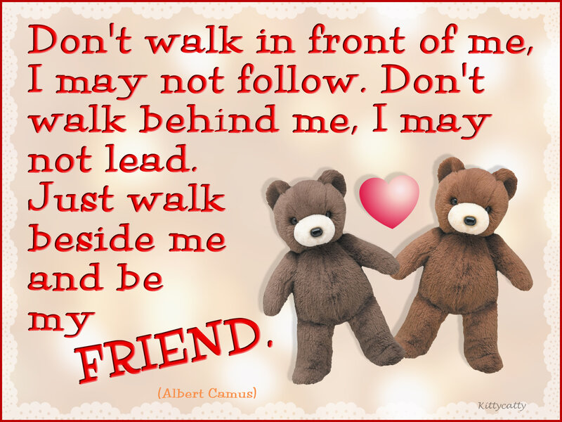 Two Teddy Bears Holding Hands
