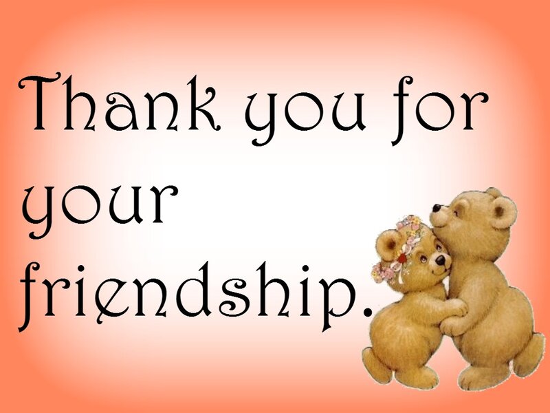Two Teddy Bears Hugging — Orange