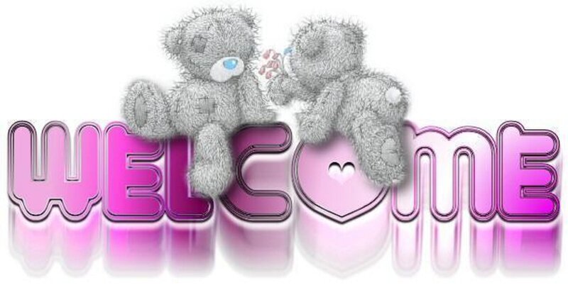 Two Teddy Bears — Pink, Friendly
