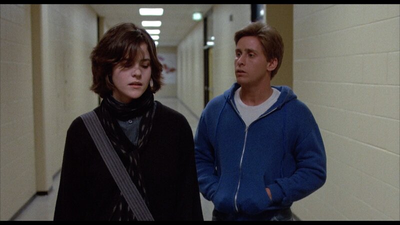 Two Teenagers in Hallway