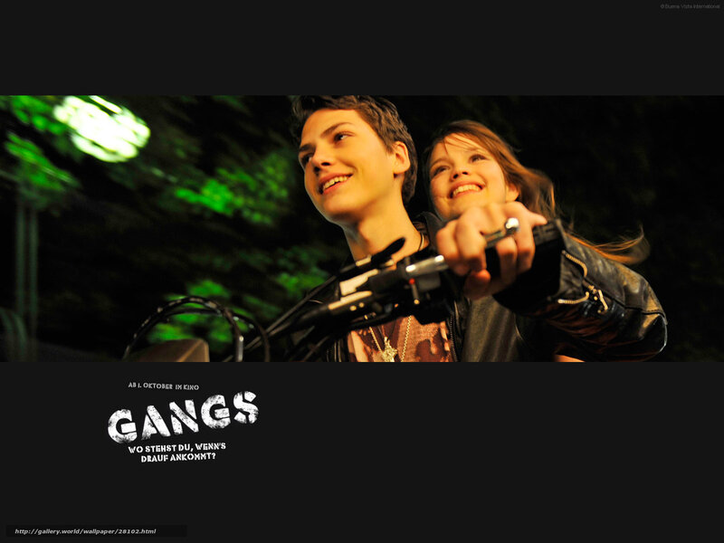 Two Teenagers on a Motorcycle