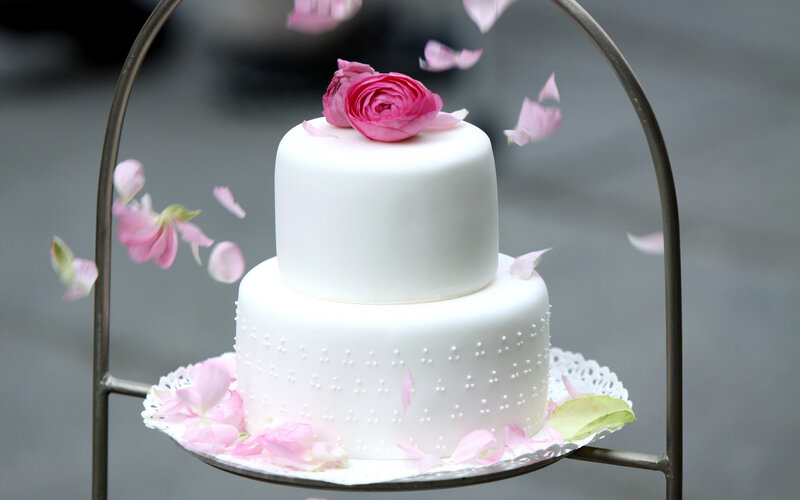 Two-tier White Cake