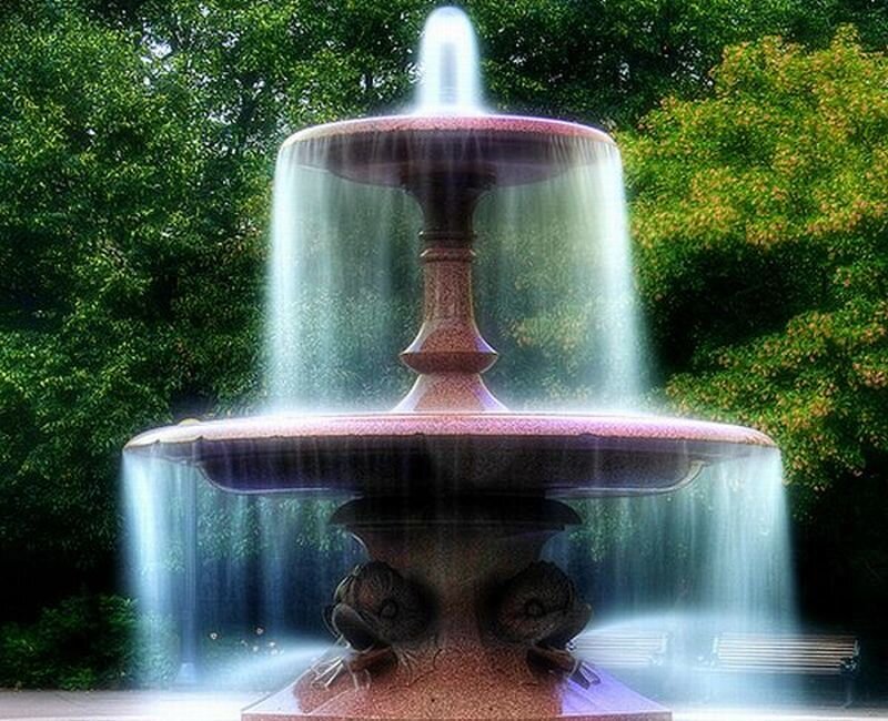 Two-tiered Fountain