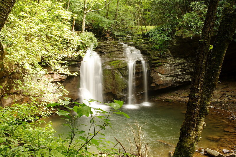Two-tiered Waterfall