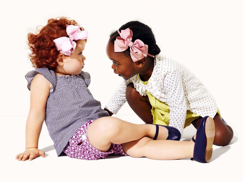 Two Toddlers Sitting