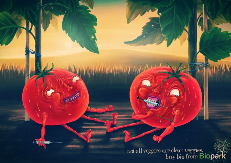Two Tomato Characters