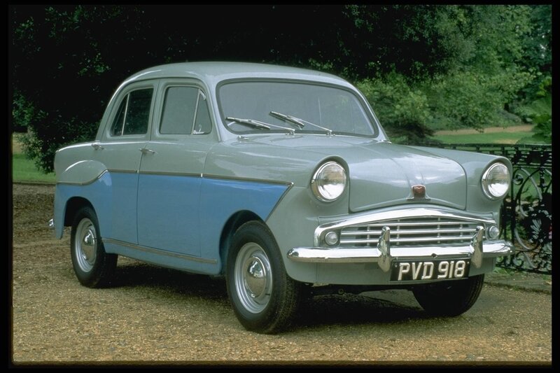 Two-tone Vintage Car