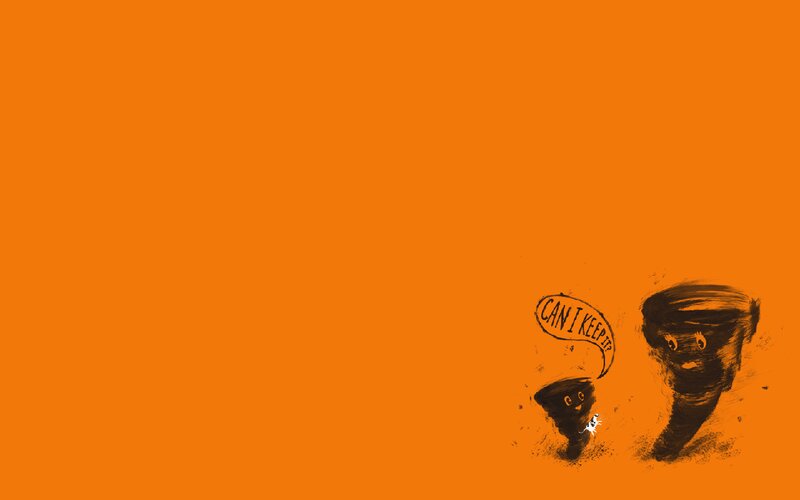 Two Tornadoes — Orange