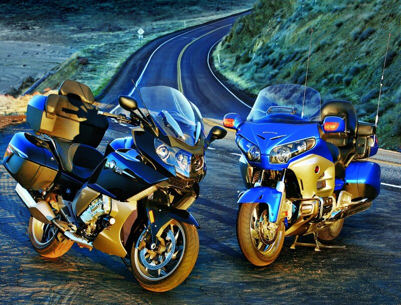 Two Touring Motorcycles