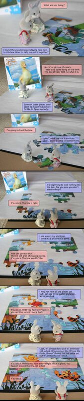 Two Toy Rabbits