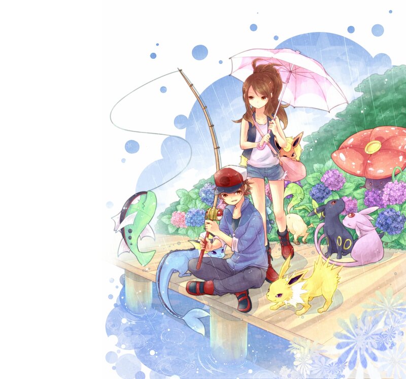 Two Trainers Fishing