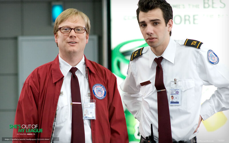 Two TSA agents in uniform