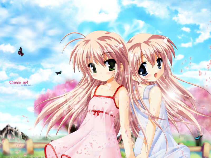 Two Twin Girls