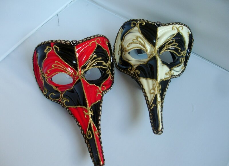 Two Venetian Masks