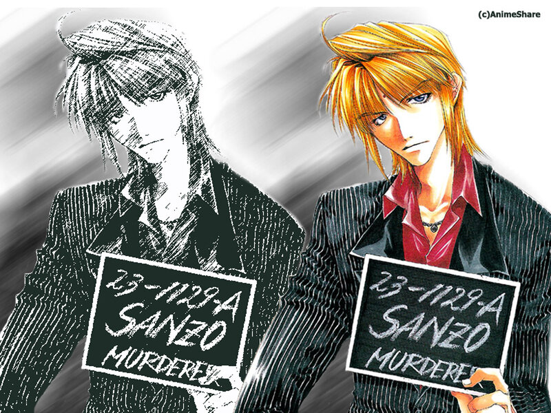 Two Versions of a Character — Black