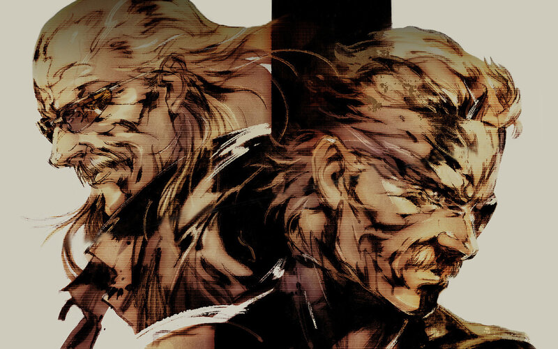 Two Versions of a Man's Face