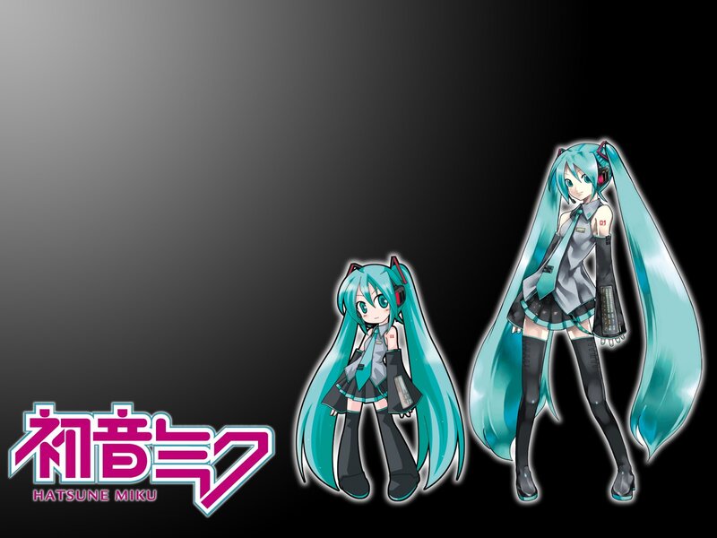 Two Versions of Hatsune Miku