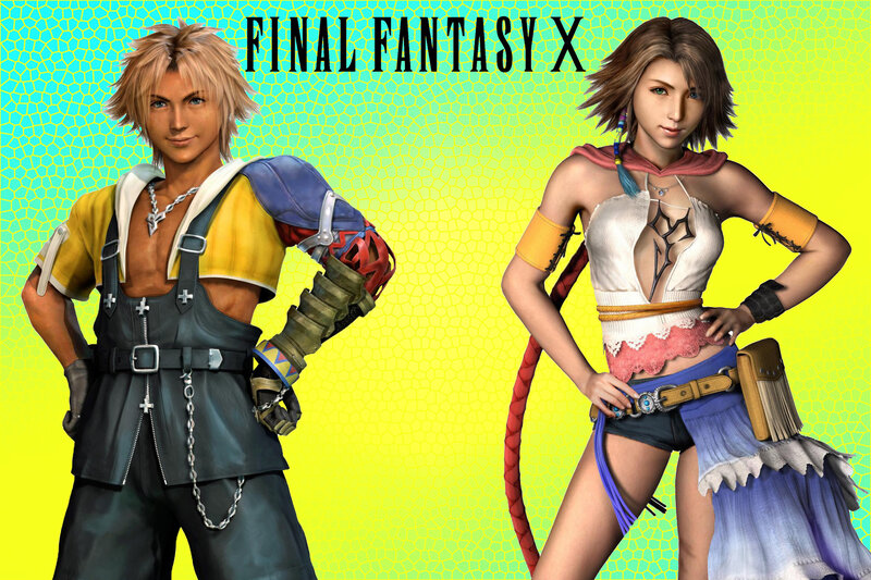 Two Video Game Characters — Yellow