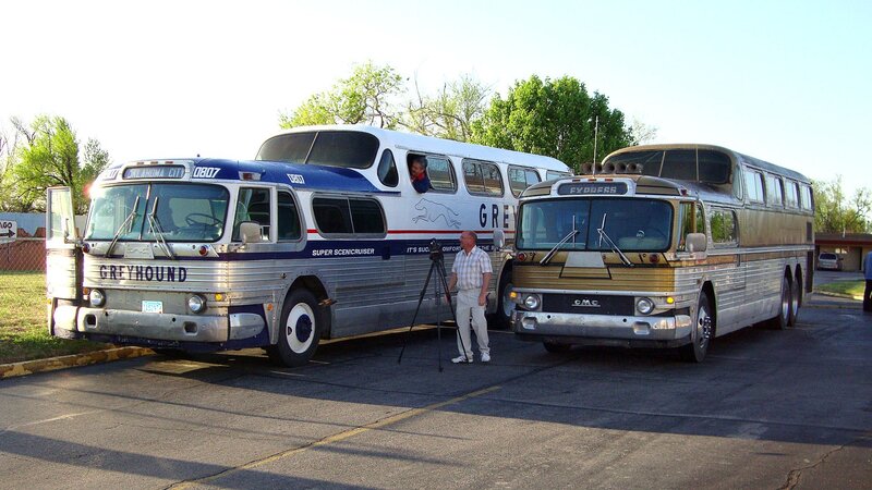 Two Vintage Buses