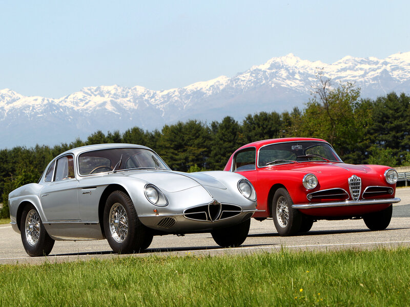 Two Vintage Cars — Silver