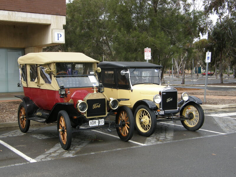 Two Vintage Ford Cars