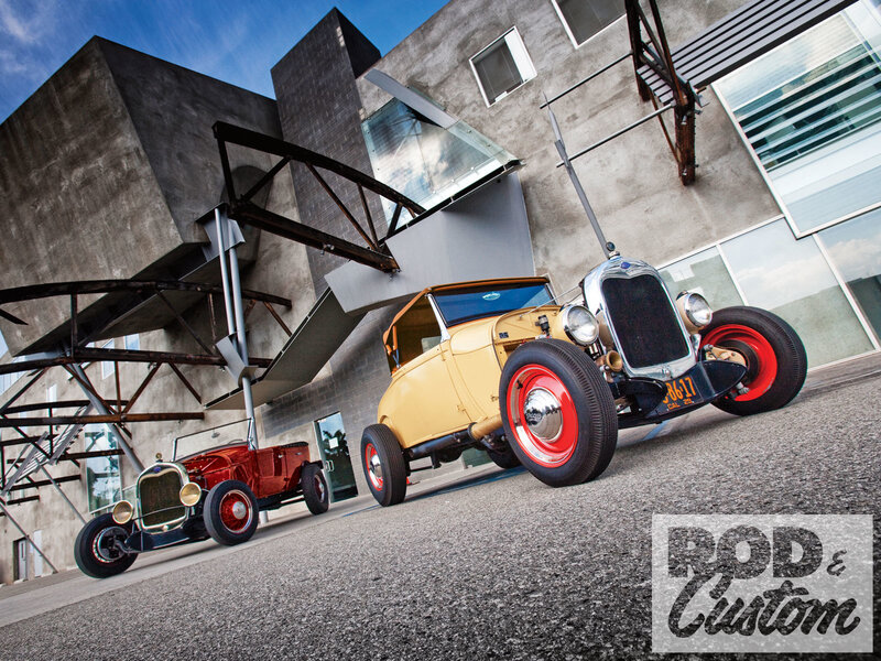 Two Vintage Hot Rods