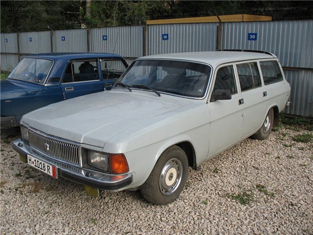 two vintage station wagons