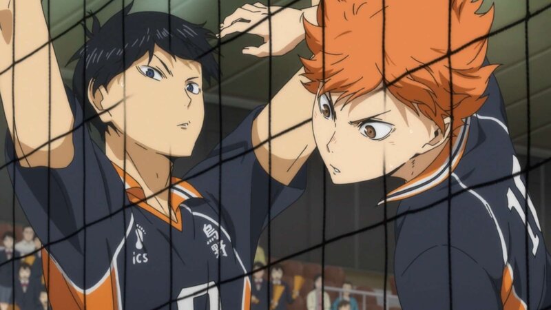 Two Volleyball Players — Blue