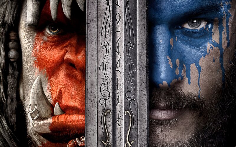 Two Warriors Facing Each Other — Red