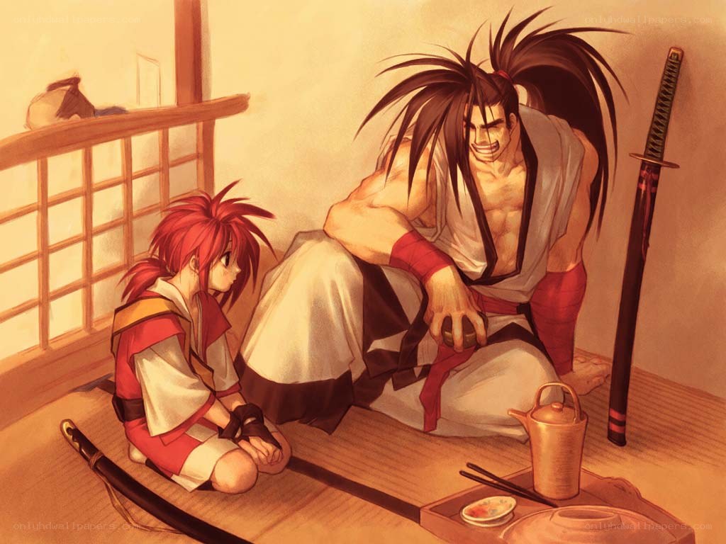 two warriors in a quiet moment
