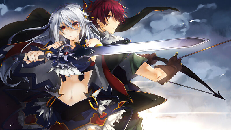 Two Warriors in Battle — Gray