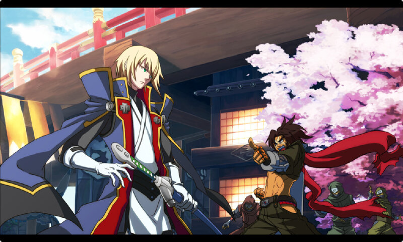 Two Warriors in Combat — Purple, Dramatic, Spring
