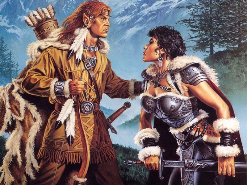 Two Warriors in Mountain