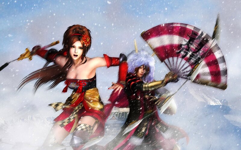 Two Warriors in Snow