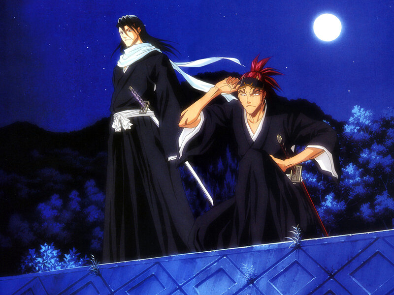 Two Warriors on a Rooftop