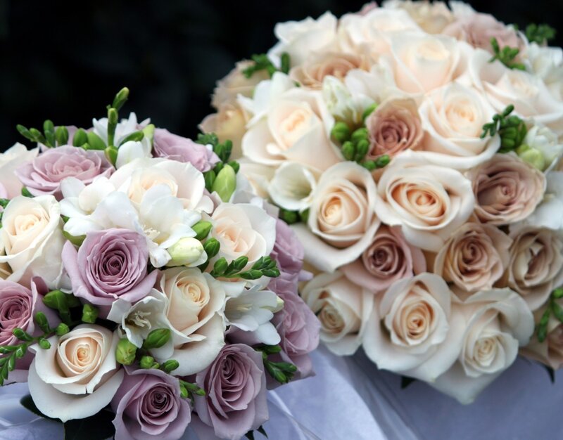 Two Wedding Bouquets