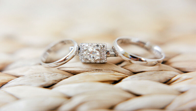 Two Wedding Rings — Silver, Serene