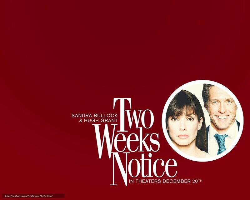 Two Weeks Notice movie poster