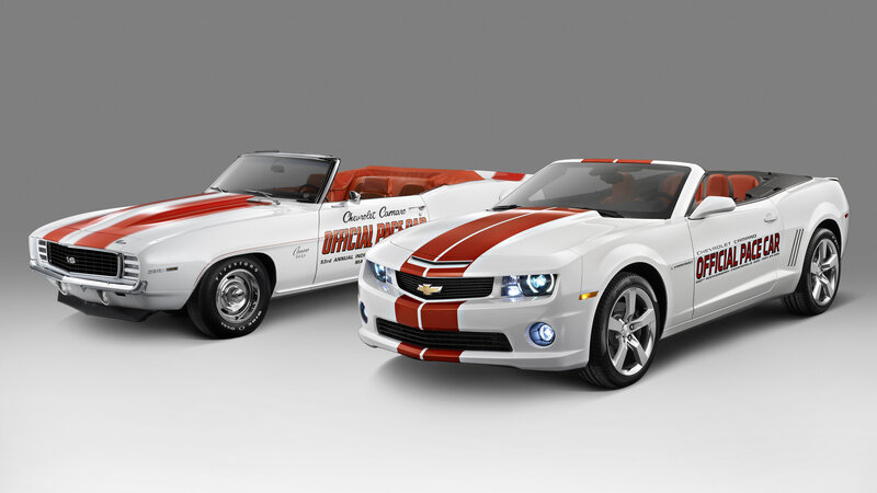 Two White Camaro Cars — Neutral
