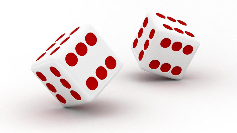 Two White Dice — Neutral