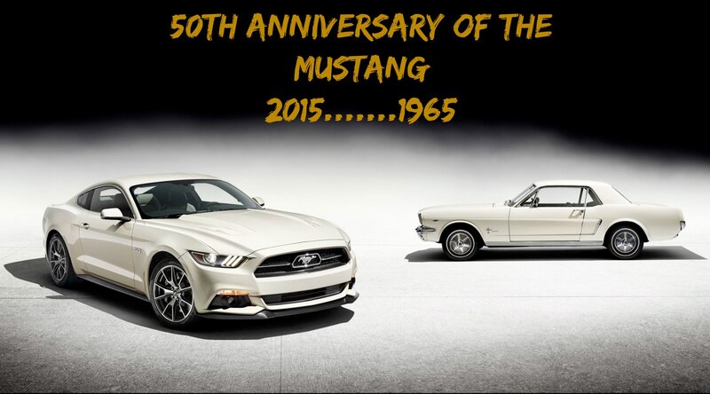 Two White Mustang Cars