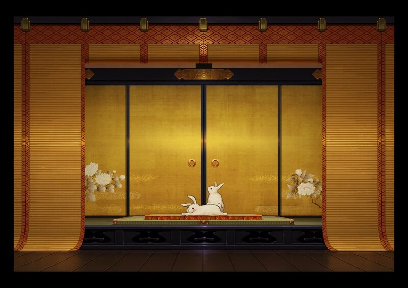 Two White Rabbits — Gold
