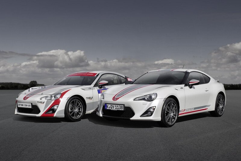 Two White Sports Cars — Dramatic, Afternoon