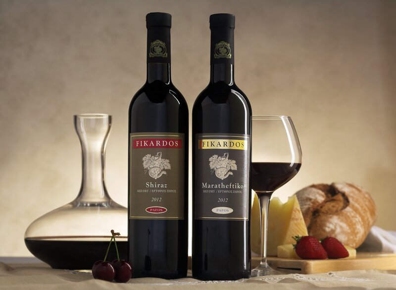 Two Wine Bottles