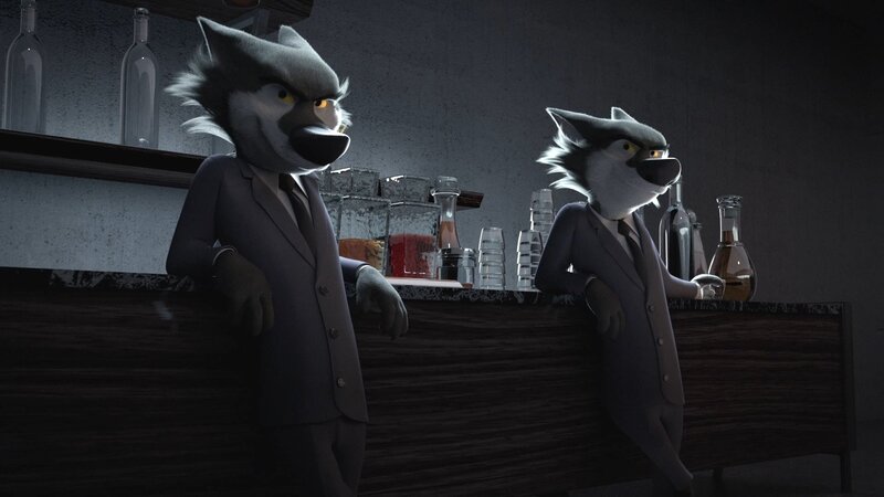 Two Wolf Characters