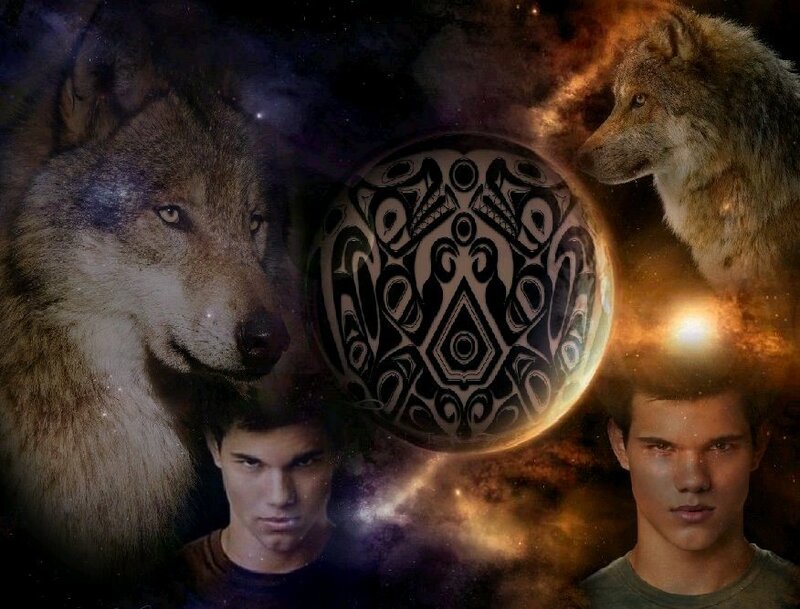 Two Wolves and a Man