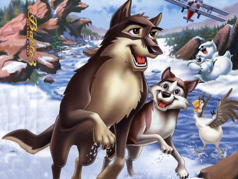 Two Wolves in Snow — Brown, Adventurous